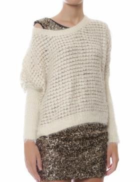 Foto SWEATER MOHAIR SEQUIN DETAIL