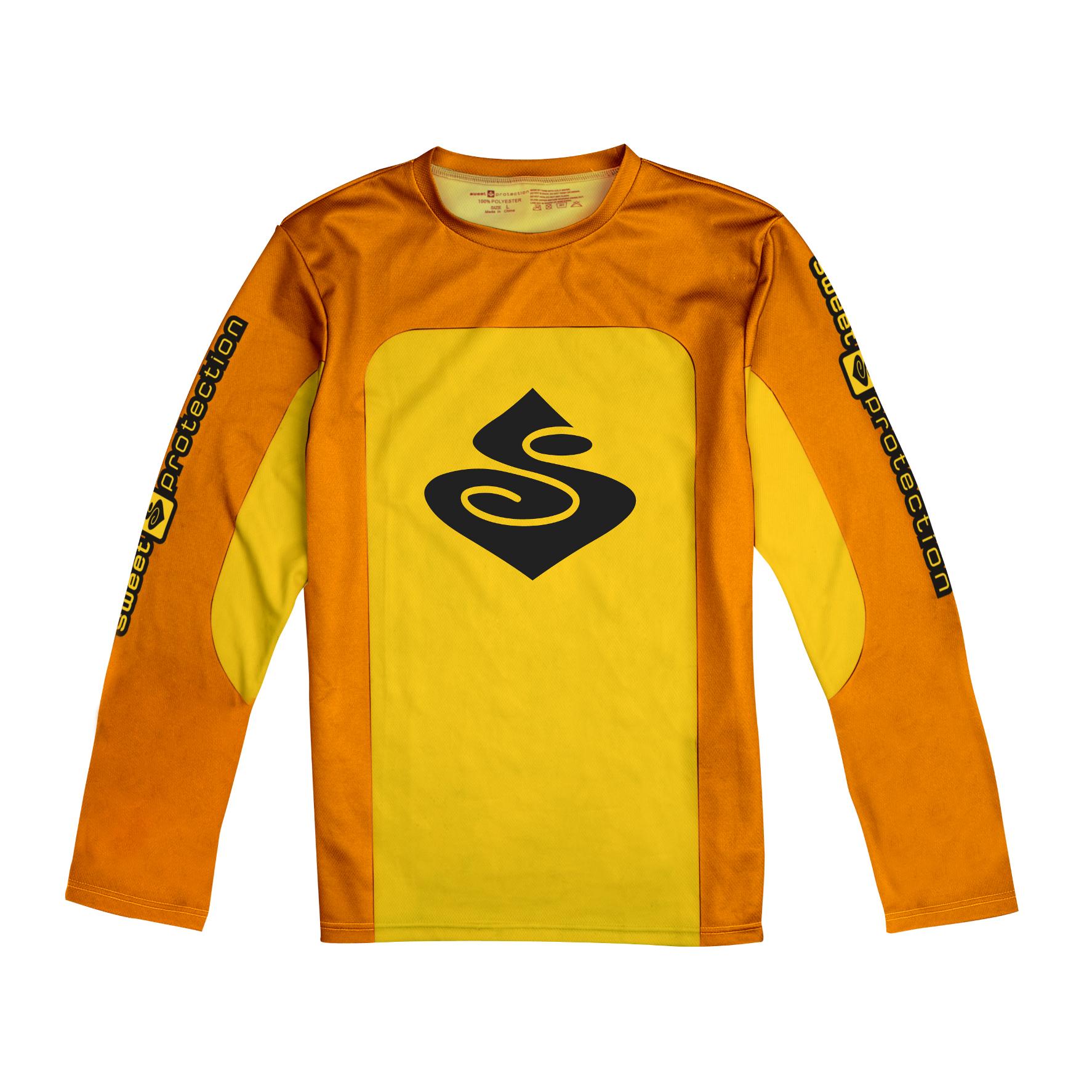 Foto Sweet Protection Speed Jersey Downhill sunfire yellow/chopper or, l