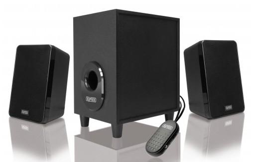 Foto Sweex speaker set, 2.1, 0 w, rotary, black, wired, 3.5 mm