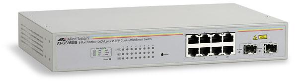 Foto Switch Allied Telesis web smart switch 8-port poe [AT-GS950/8POE] [07