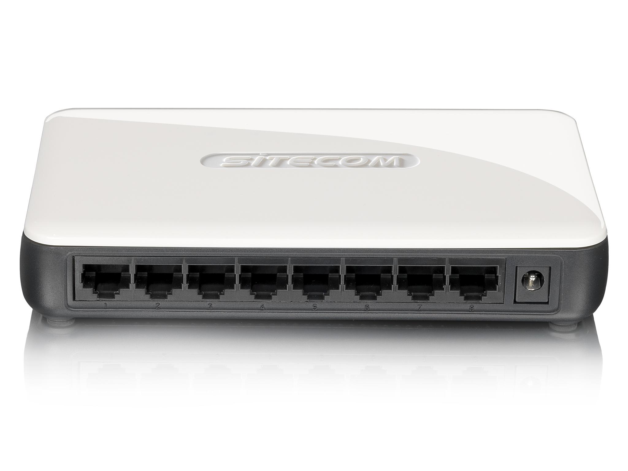 Foto Switch Sitecom switch 8p 10/100 [LN-119] [8716502018260]