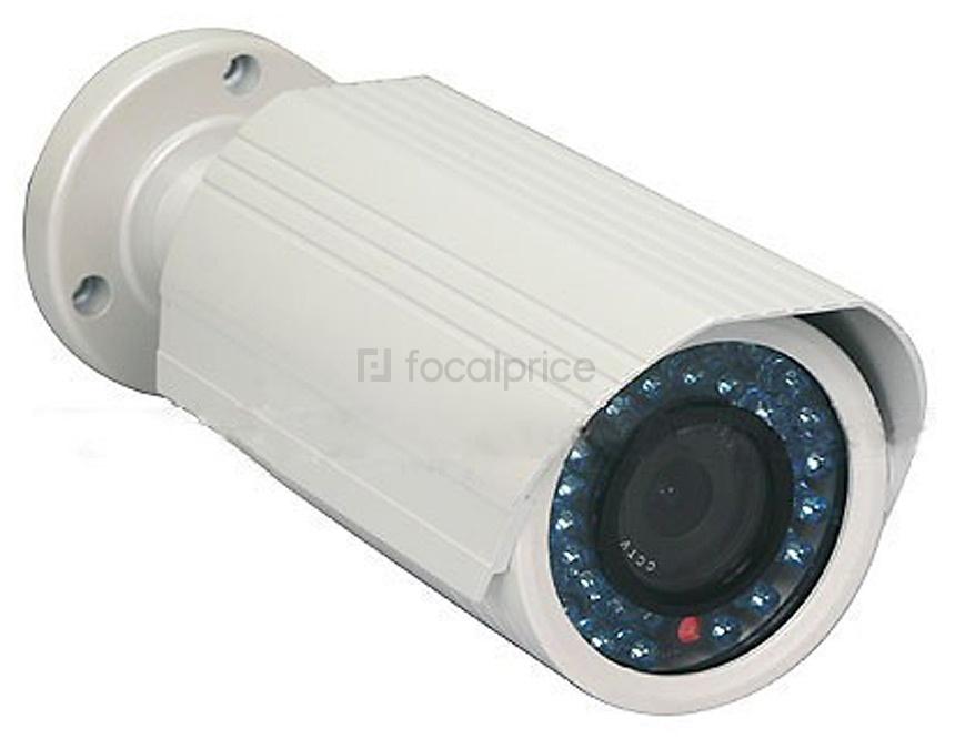 Foto SYL-1104S Sistema PAL 1/3 pulgadas SONY CCTV CCD 420TVL 36 LED resistente al agua IR cable de la cámara de seguridad de color (blanco)