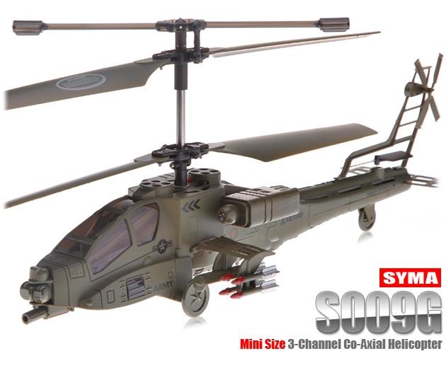 Foto SYMA S009G Apache Mini helicóptero w/Gyro