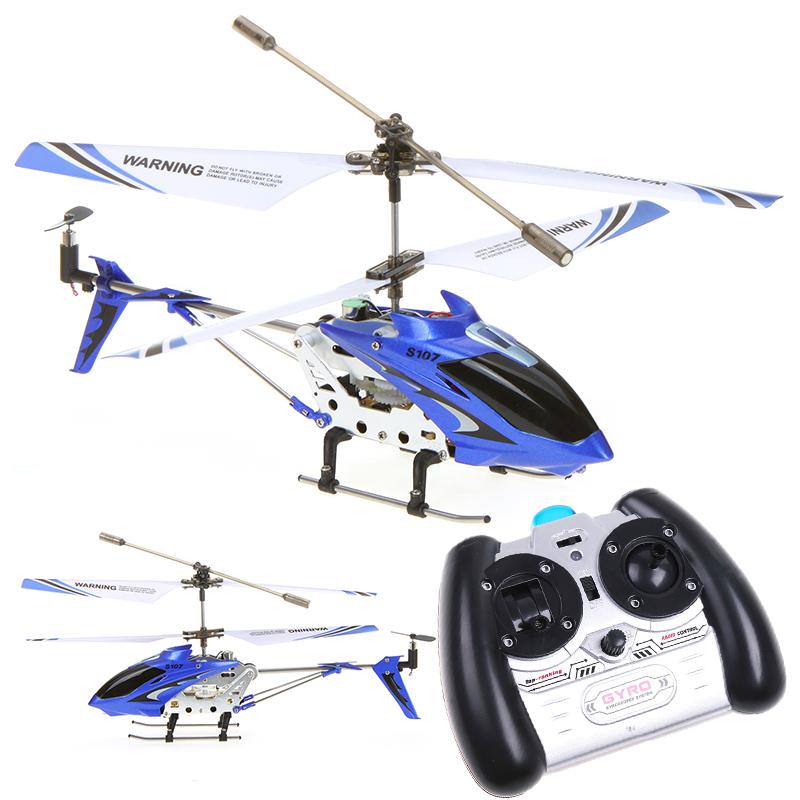 Foto Syma S107G Mini 3.5 Channel Infrared RC Helicopter with Gyro Blue