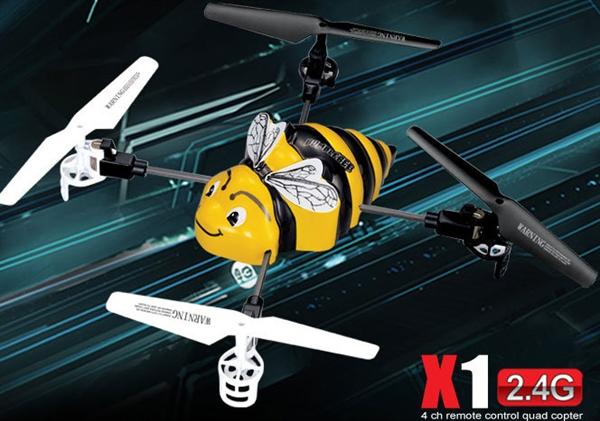 Foto SYMA X 1 Bumble Bee 4CH RC Quadcopter RTF 2.4 GHz con girocompás ...