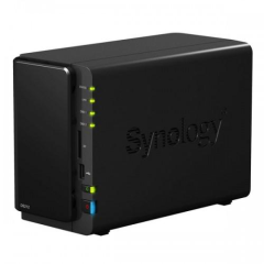 Foto SYNOLOGY DS212 FEATURE-RICH 2-BAY NAS SERVER FOR WORKGROUPS AND OFFICES