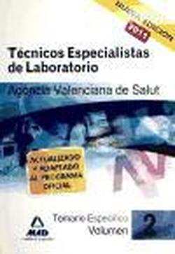 Foto Técnicos especialistas de laboratorio de la agencia valenciana de salud. Temario específico. Volumen ii