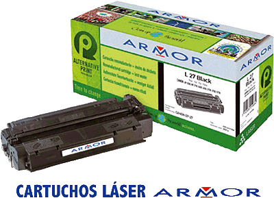Foto Tóner compatible Canon EP27 negro Armor