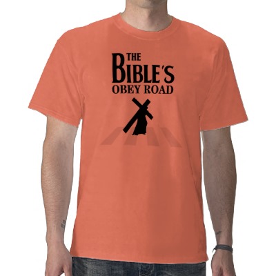 Foto T-shirt “The Bible' s Obey Road 