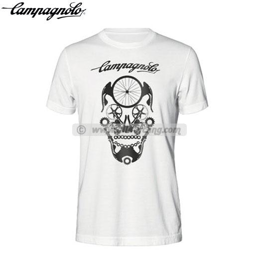 Foto T-Shirt Campagnolo Skull - Blanco