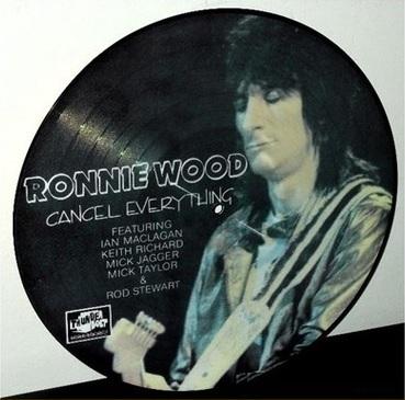 Foto T3138 - Ronnie Wood - Cancel Everything - Lp Picture Disc [vg]