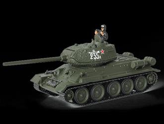 Foto T34 85 (Red Army Eastern Front 1944) Diecast Model Tank