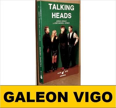 Foto (t7965) talking heads jorge amai y manuel gomez  col. rock pop ed. catedra 1988