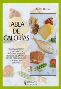 Foto Tabla de calorías - Hispano Europea