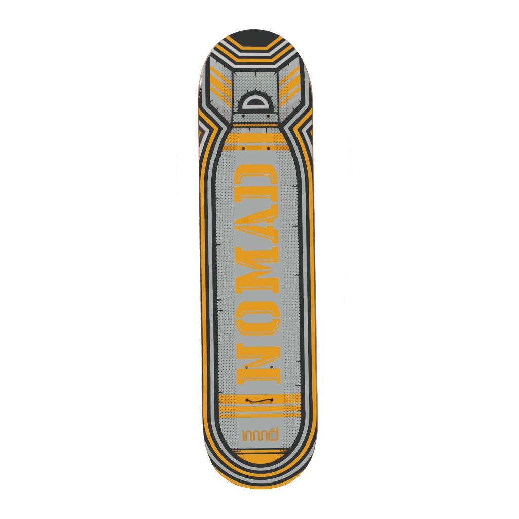 Foto Tabla de skateboard Nomad The Bomb Yellow 7.5