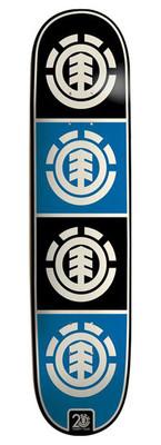 Foto Tabla Skate Element 20 Year Quadrant 7.5 + Lija Gratis Logo Nueva