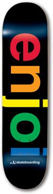 Foto Tabla Skate Enjoi Spectrum Black 7.75 Logo + Lija Gratis Nueva