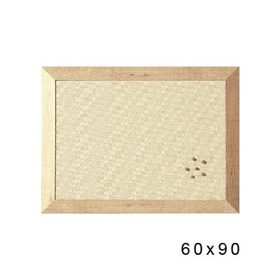 Foto Tablero de anuncios Bi-Office Kamashi blanca de antracita de 60 x 90 cm.