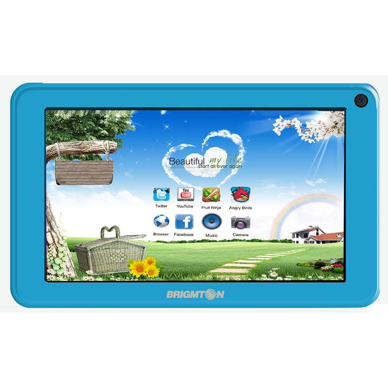 Foto tablet android brigmton btpc-5 azul