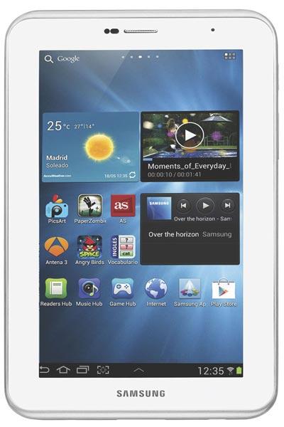 Foto tablet android samsung galaxy tab2 7''