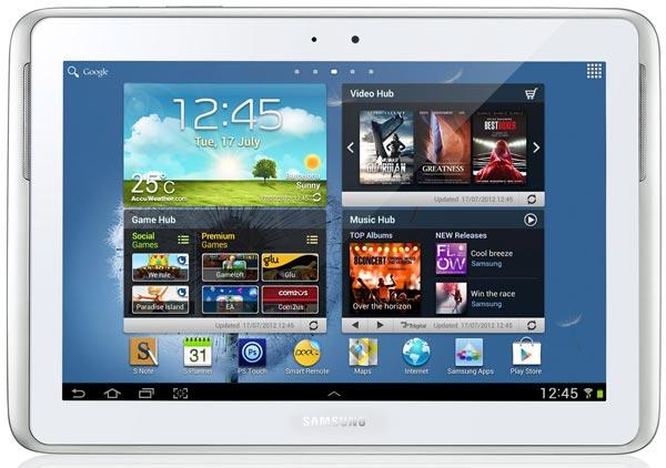 Foto tablet android samsung gt-n8010 blanco
