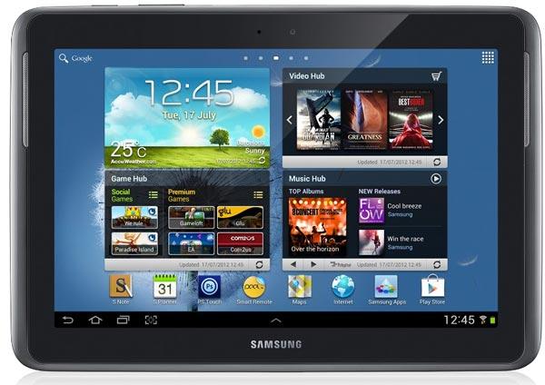 Foto tablet android samsung gt-n8010 gris