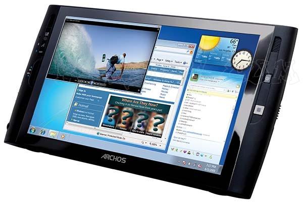 Foto Tablet Archos A9 Wi-Fi SSD 32GB Windows 7 Negro - OR95160041