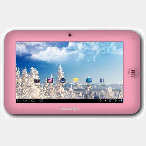 Foto Tablet Brigmton 7 Btpc-4-r Rosa Android 4.0 1ghz