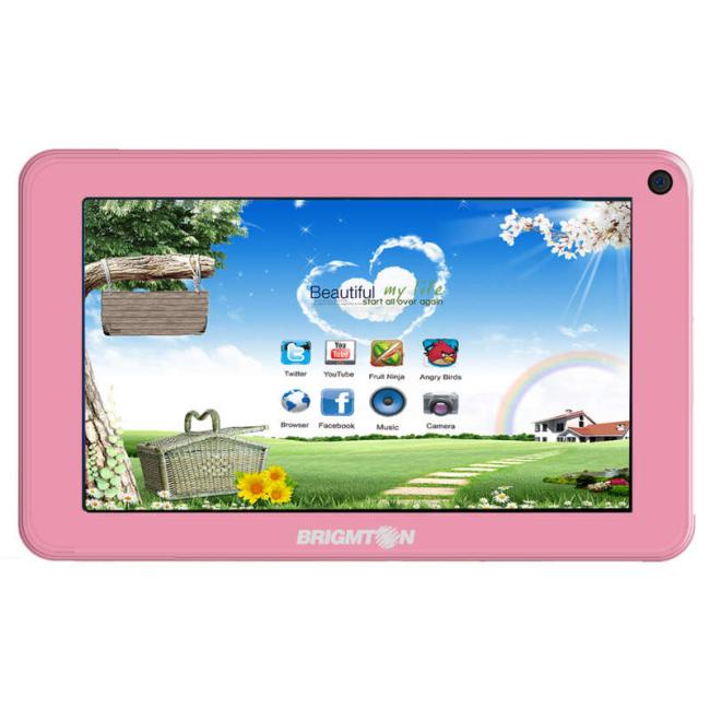 Foto Tablet brigmton btpc-5 rosa tablet 7