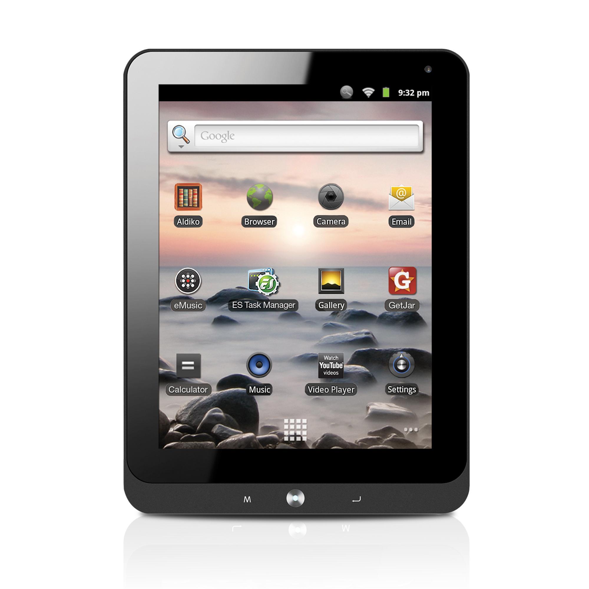 Foto Tablet Coby Kyros Mid1126 Wifi Negro