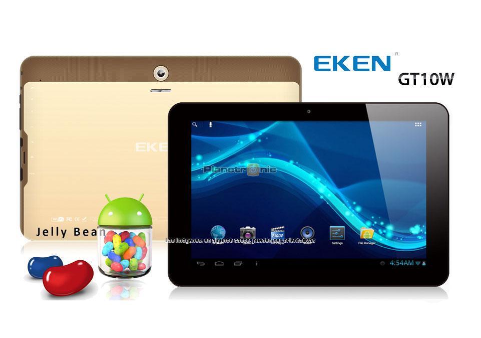 Foto Tablet Eken Gt10w Android 4.1 Jelly Bean