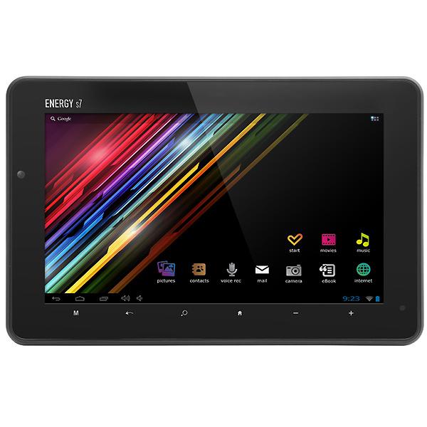 Foto Tablet Energy Sistem 7'' Deep Black 4 GB