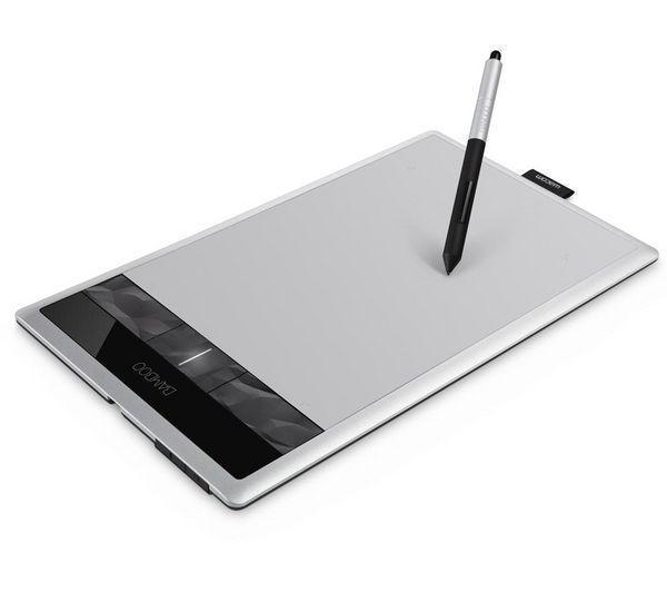 Foto Tablet gráfica Bamboo Fun Pen & Touch Medium + Wacom Bamboo Tablets