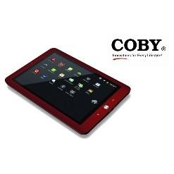 Foto Tablet pc coby kyros mid8120-4gb rojo/ lcd 8