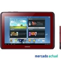 Foto tablet pc samsung galaxy note 10.1 16gb wifi rojo