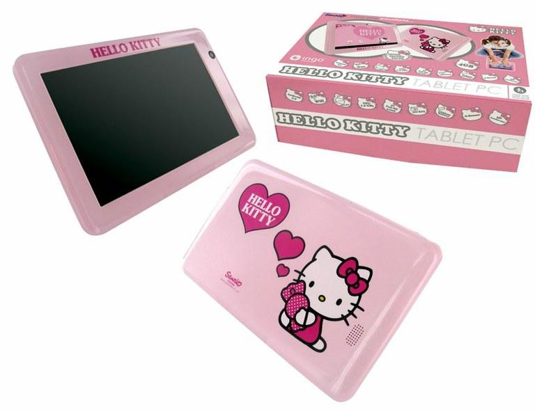 Foto Tablet rosa hello kitty 7'' de ingo