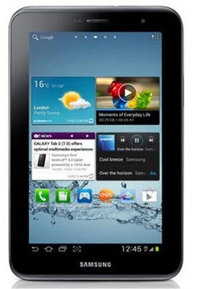 Foto Tablet Samsung Galaxy Tab 2 7