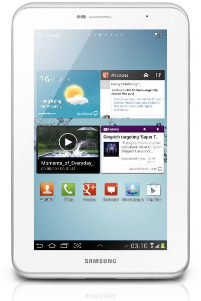 Foto tablet samsung Galaxy Tab 2 7.0 WiFi P3110