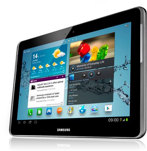 Foto Tablet Samsung Galaxy Tab 2 P5100 10.1