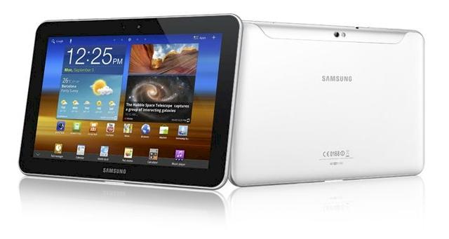 Foto Tablet Samsung Galaxy Tab 8.9 GT-P7300 WIFI 3G Blanco