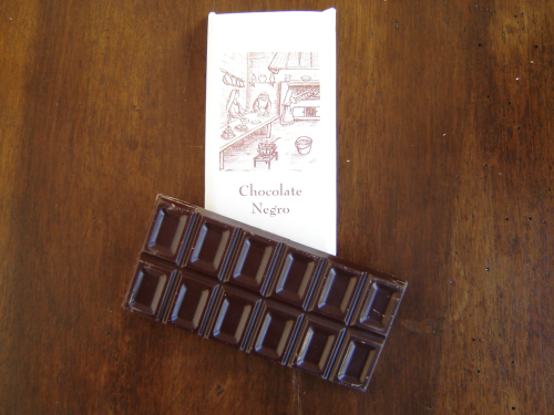 Foto Tableta de chocolate negro SIN AZÚCAR al 55% de cacao. 85 gr.