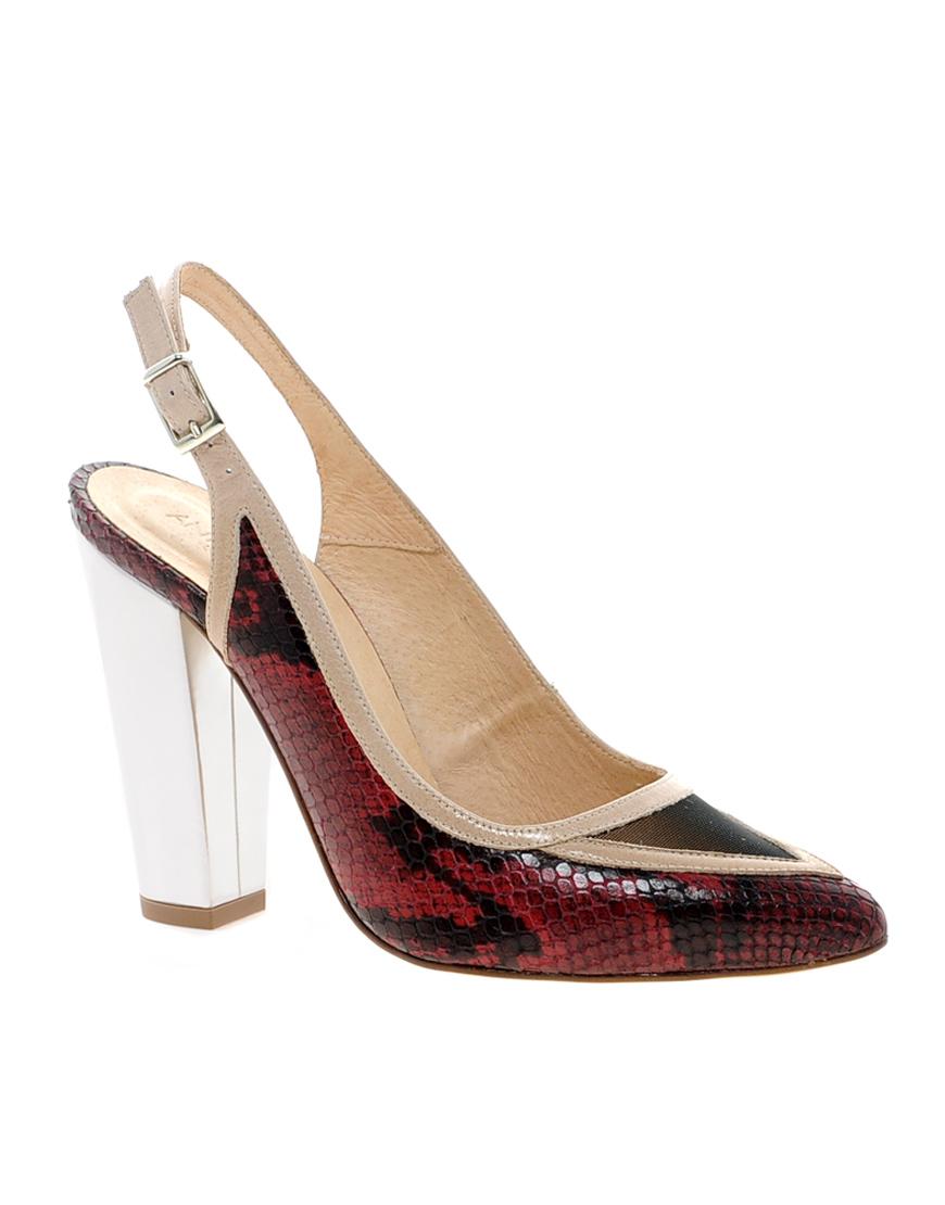 Foto Tacones altos de punta con efecto degradado de Antipodium for ASOS ...