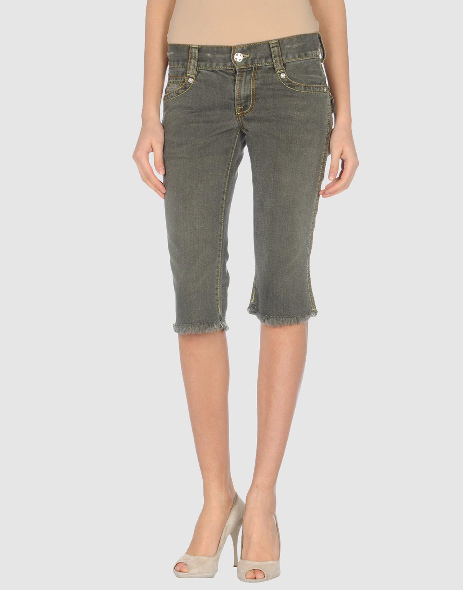 Foto Tag Jeans Bermudas Vaqueras Mujer Verde militar