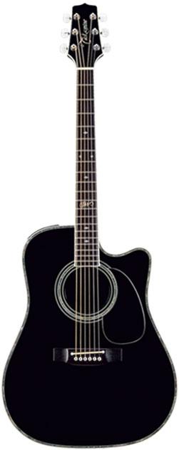 Foto Takamine Sw341Sc Guitarra Electroacustica Signature Black Gloss
