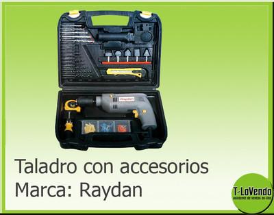 Foto Taladro Con Accesorios Y Maletin Raydan 500w
