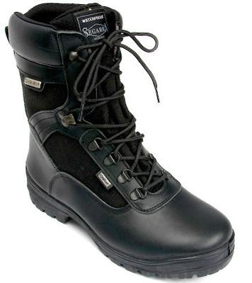 Foto Talla-39 Botas Hombre Piel. Militar Segarra. Moto Waterproof. Hecho En España