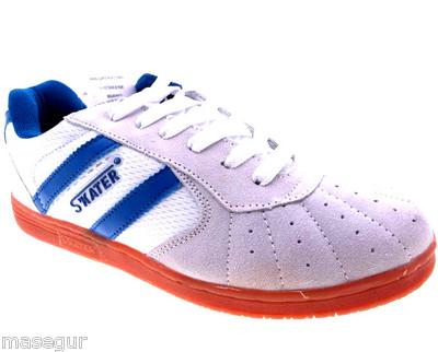Foto Talla 43. Calzado Deportivas Hombre. Piel Serraje Y Textil. Blanco.