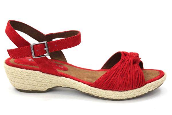 Foto TAMARIS Espadrille Sandals RED Size: 3