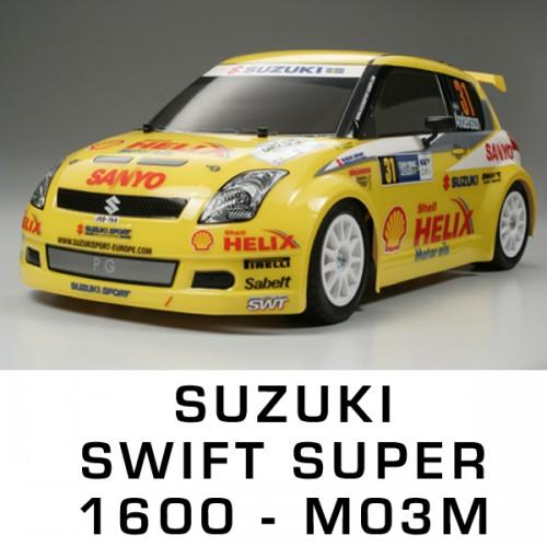 Foto Tamiya #58368 EP 1/10 Suzuki Swift Super 1600 - M03M Kit RC-Fever