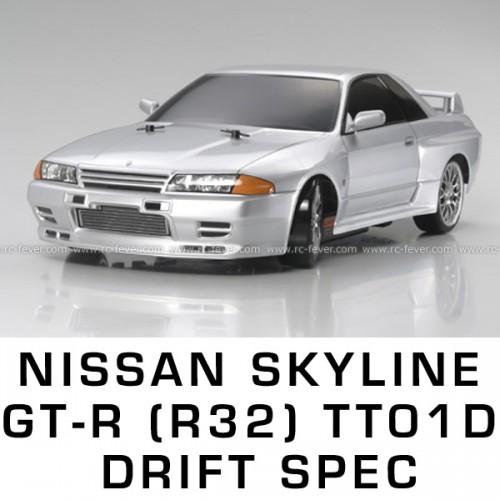 Foto Tamiya #58428 EP 1/10 Nissan Skyline GT-R (R32) - TT01D Dr... RC-Fever